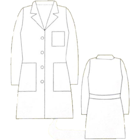 360 - Long Lab Coat