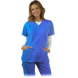 1001 - Unisex V Neck Scrub Set (XXS - XL).