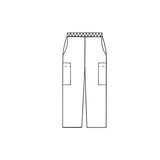 B3012 - Unisex 4 pocket cargo pant  (XXS - XL)