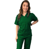 T3011 - Classic V-Neck top with 4 pockets (2X - 8X)